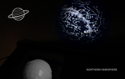 Projector Dome Star Map - Shelf Glow
