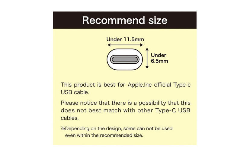 CABLE BITE for Type-C USB - Mini Choice