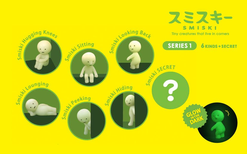 SMISKI Mini Figure Series 1 - Shelf Display